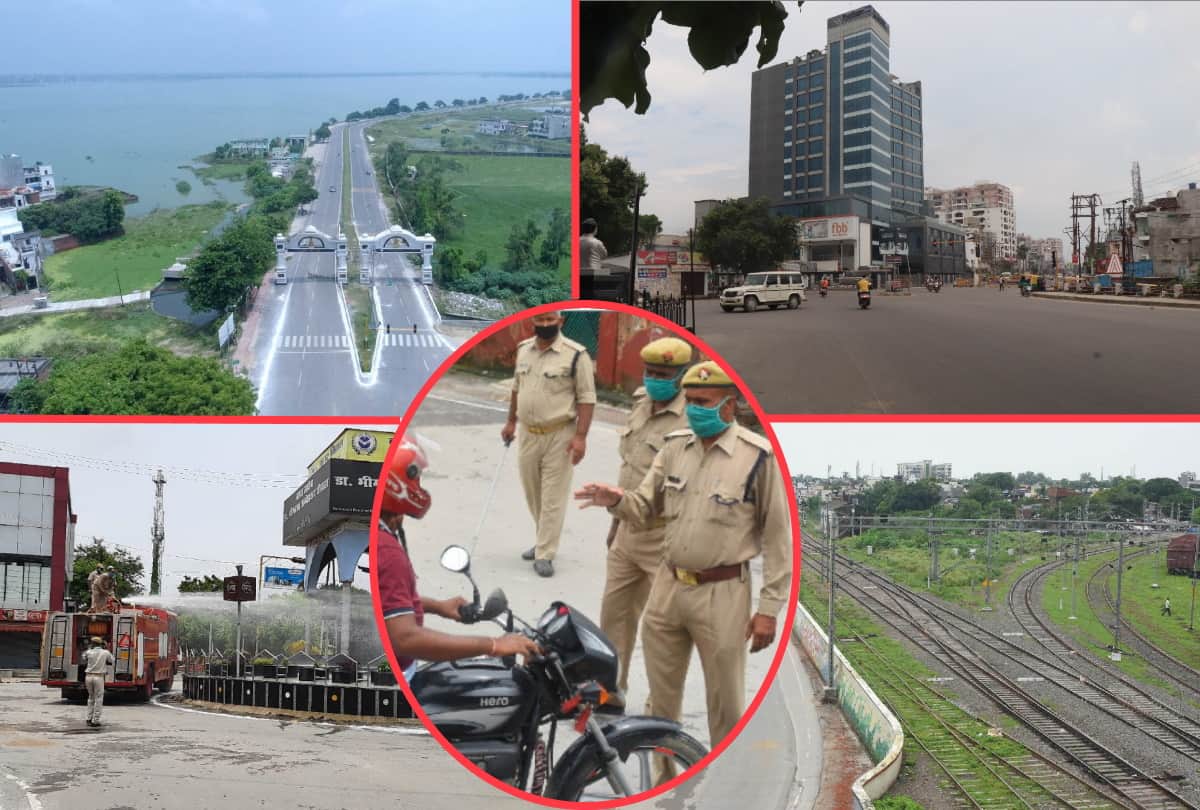 Gorakhpur Lockdown acrosscity today and tomorrow due to corona