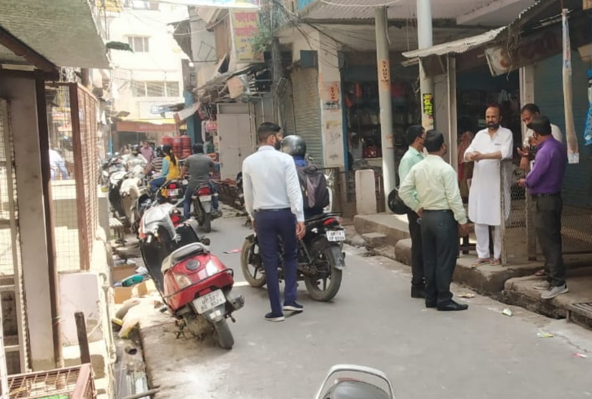 many Corona positive patient opened shop in gorakhpur five shops sealed