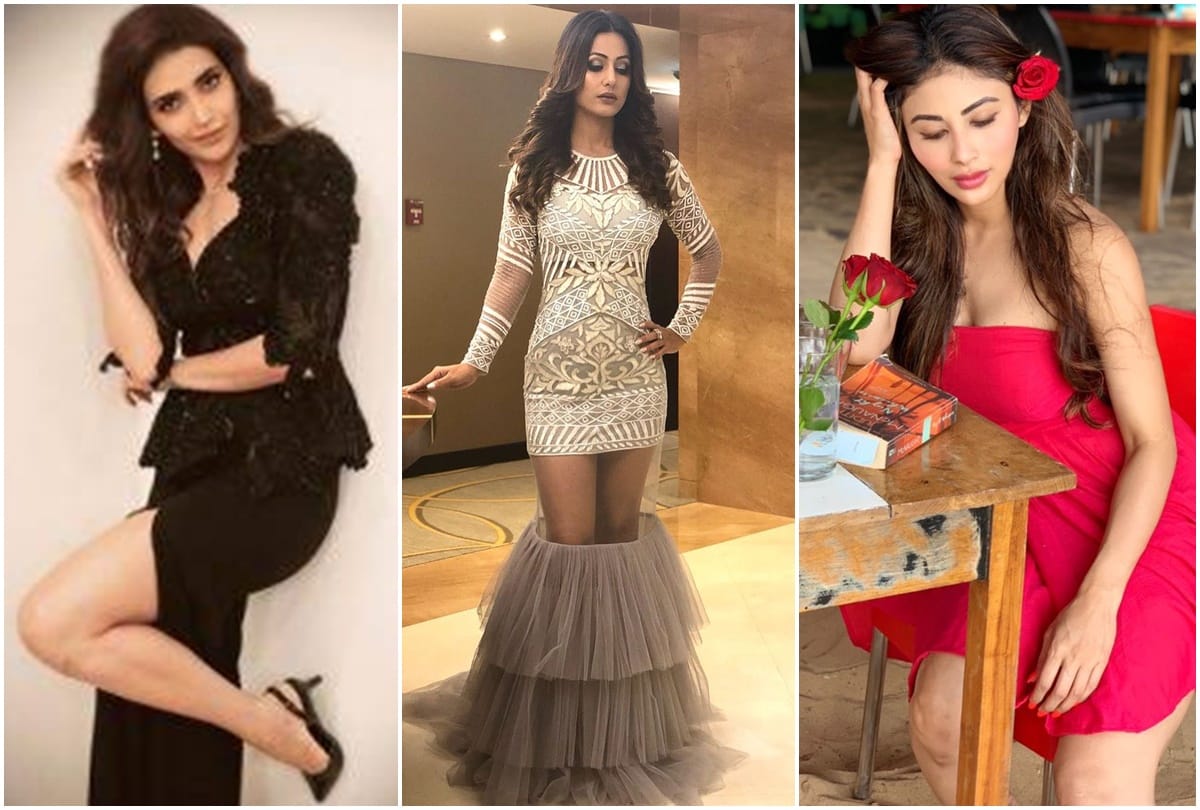 Most Stylish Television Actress Of Television Hina Khan Rashmi Desai Karishma Tanna Mouni Roy