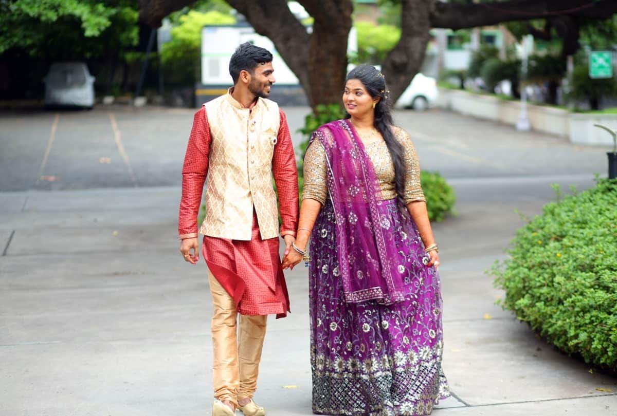 Indian cricketer KS Bharat got married, ties the wedding knot with Anjali