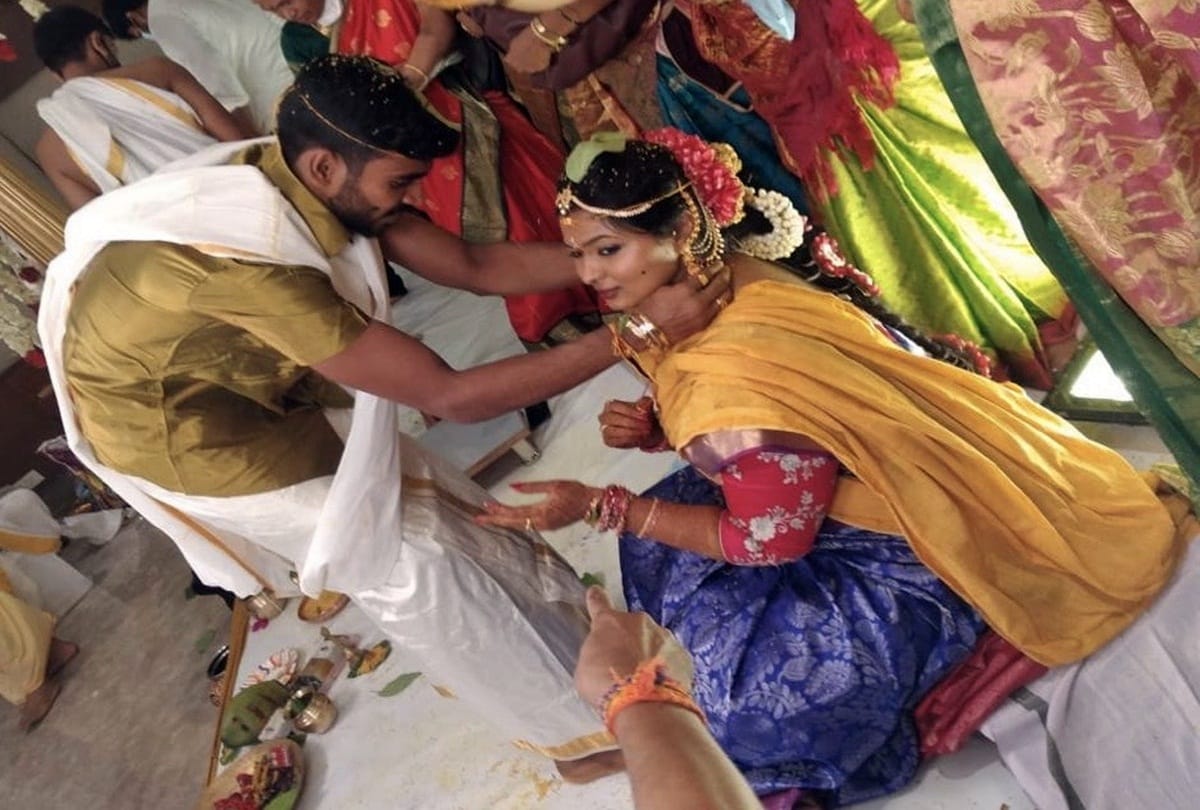 Indian cricketer KS Bharat got married, ties the wedding knot with Anjali
