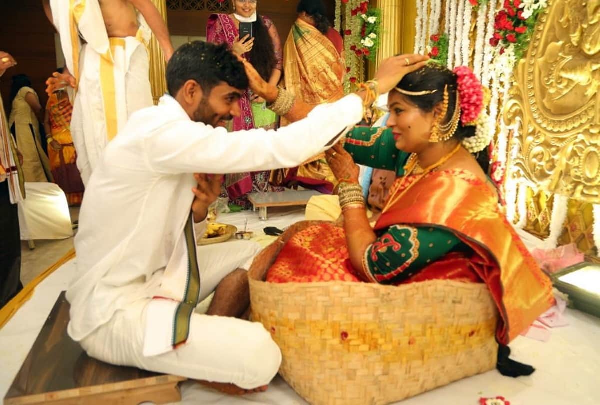 Indian cricketer KS Bharat got married, ties the wedding knot with Anjali