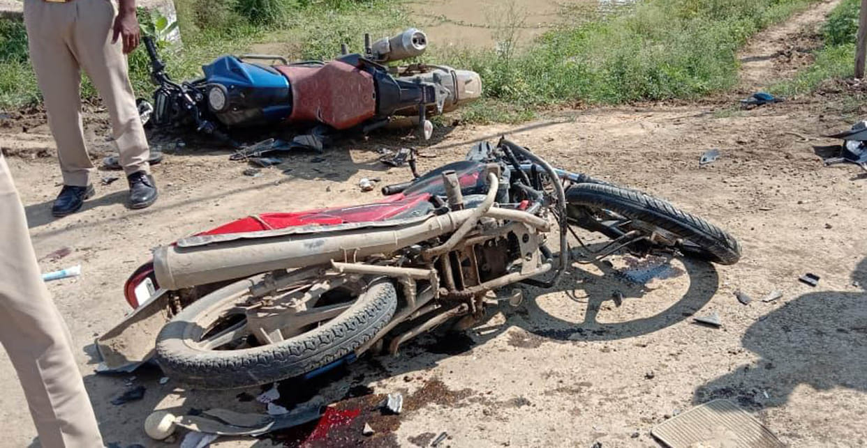 Ambulance entered into a hut, woman died