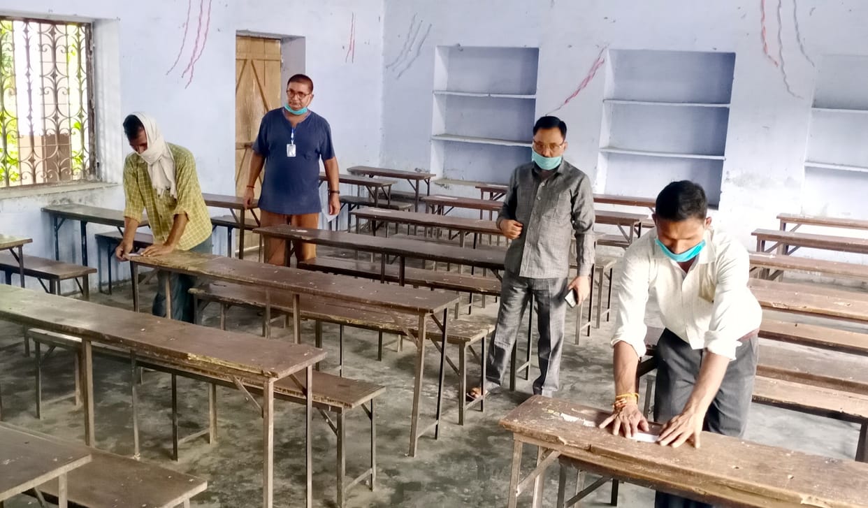 Today the joint B.Ed entrance examination will be held at nine centers