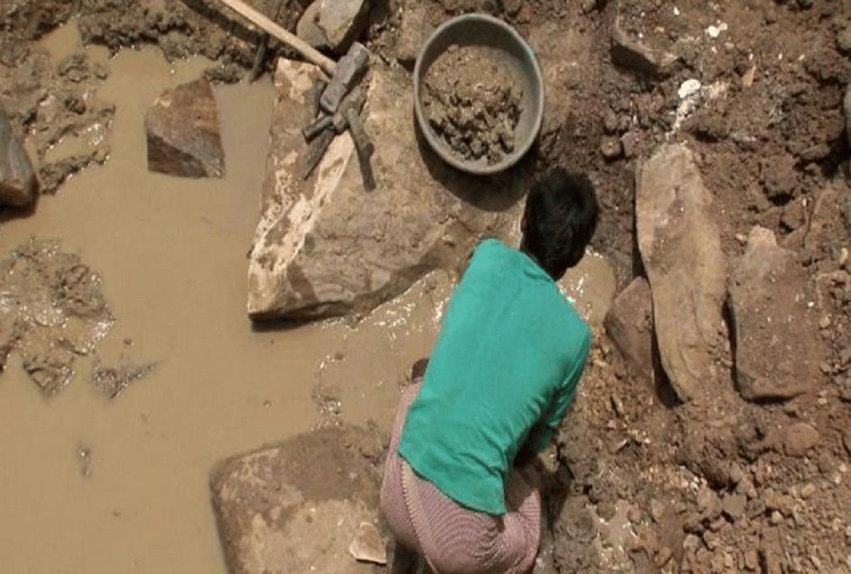 madhya pradesh panna labour found 3 diamond worth twenty lakh rupees