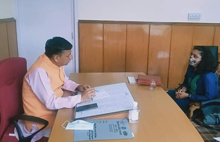 Arrange for distribution of ration near the house: Garg