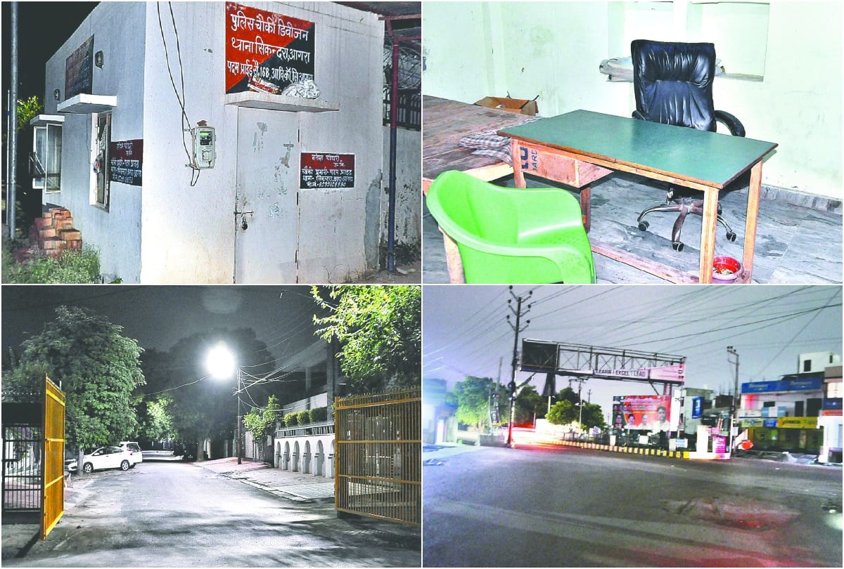 reality of police patrolling in agra