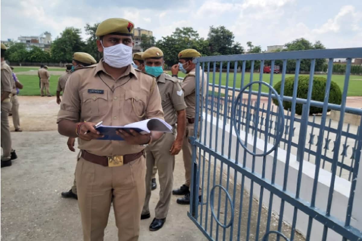 Chief Minister Yogi Adityanath is reach in Saharanpur in some time and the force is deployed in the city
