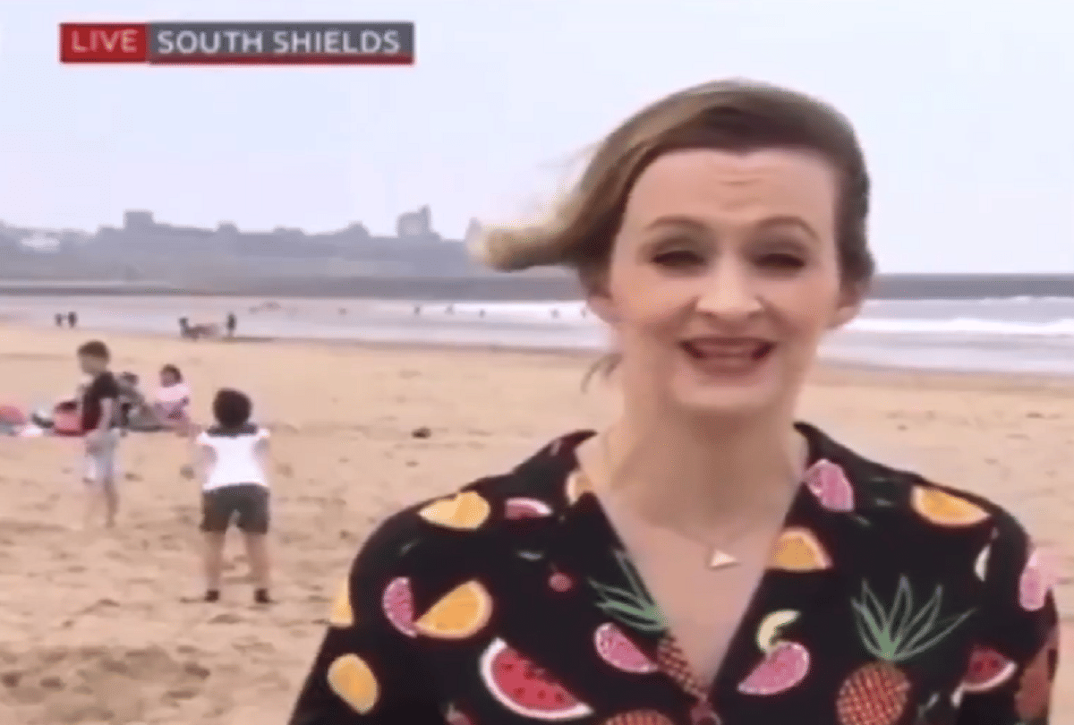 BBC reporter live reporting steal littile boys show his dance video goes viral