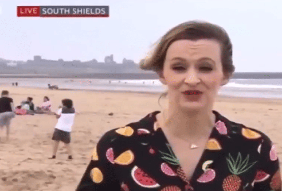 BBC reporter live reporting steal littile boys show his dance video goes viral