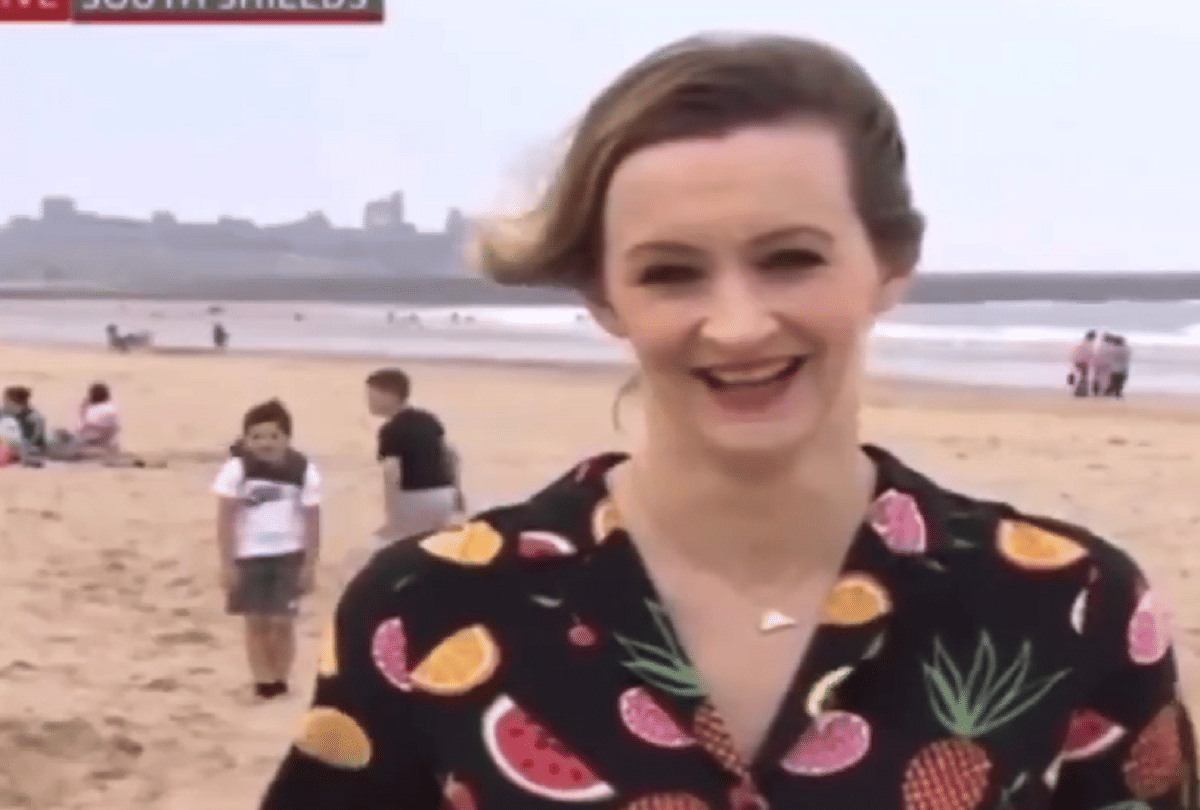 BBC reporter live reporting steal littile boys show his dance video goes viral