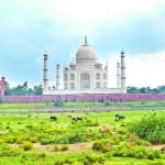 महताब बाग व्यू प्वाइंट से ताजमहल