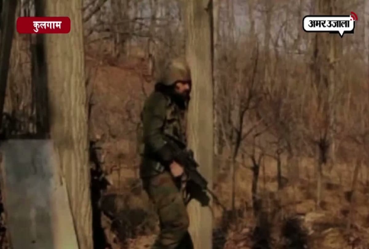 An encounter has started at Sighanpor area of Kulgam