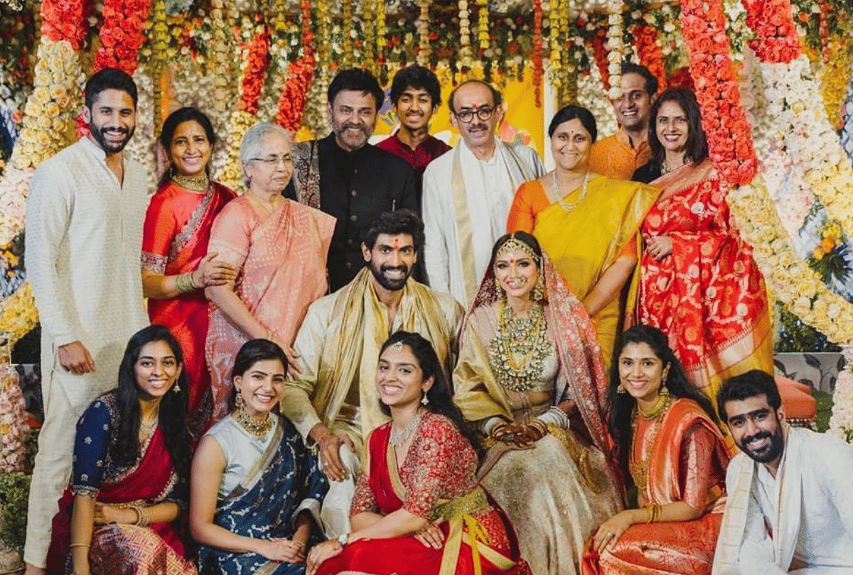 Rana Daggubati Miheeka Bajaj Weddingj wedding pictures gone viral
