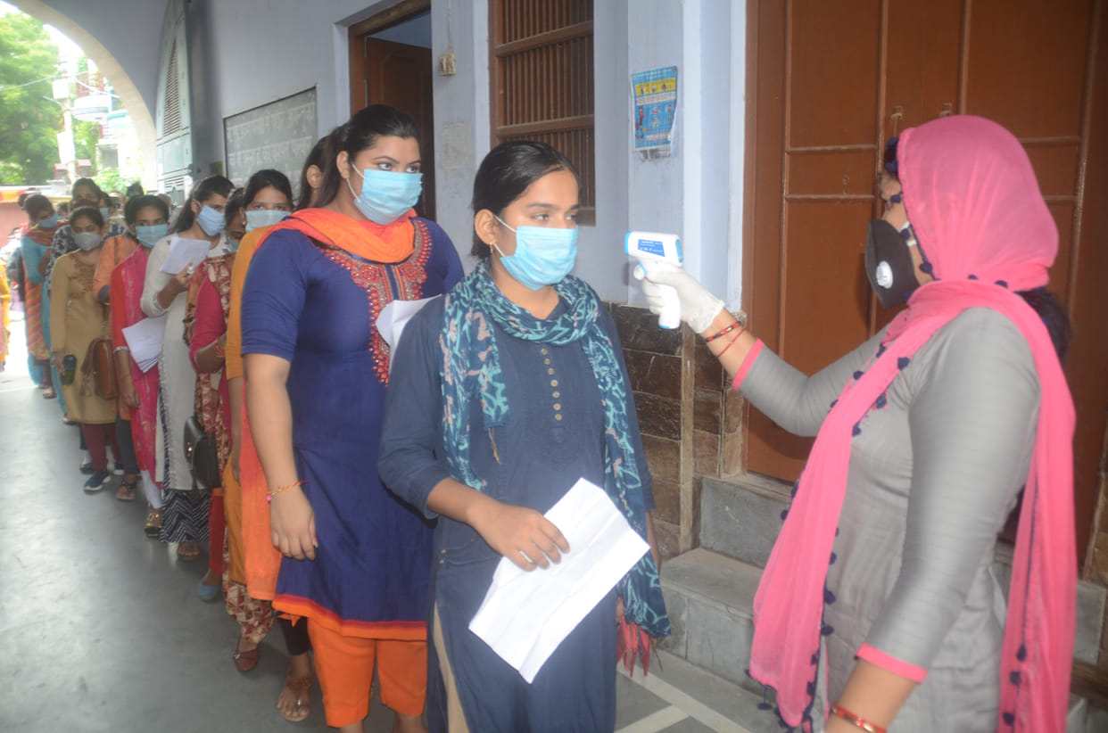 B.Ed entrance exam held in strict vigil, 75 remain absent