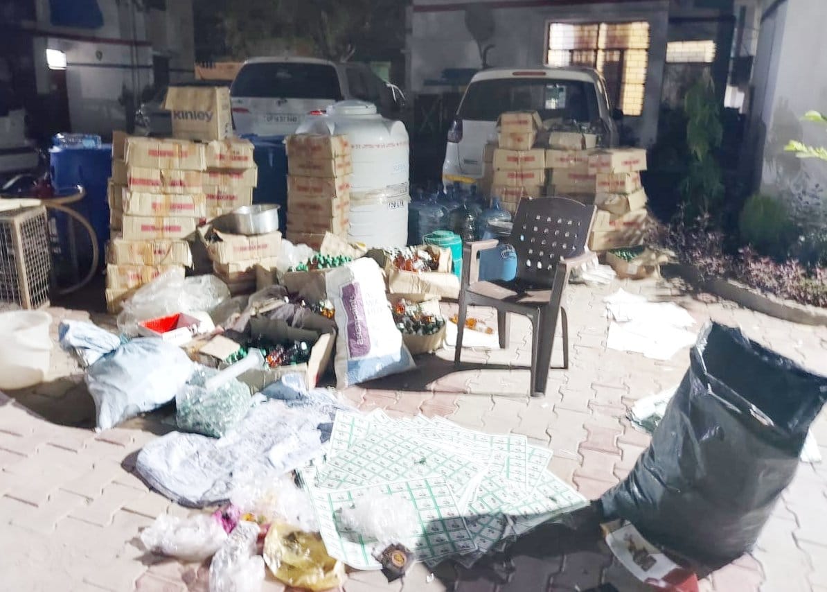 Fake liquor was being supplied on 12 contracts