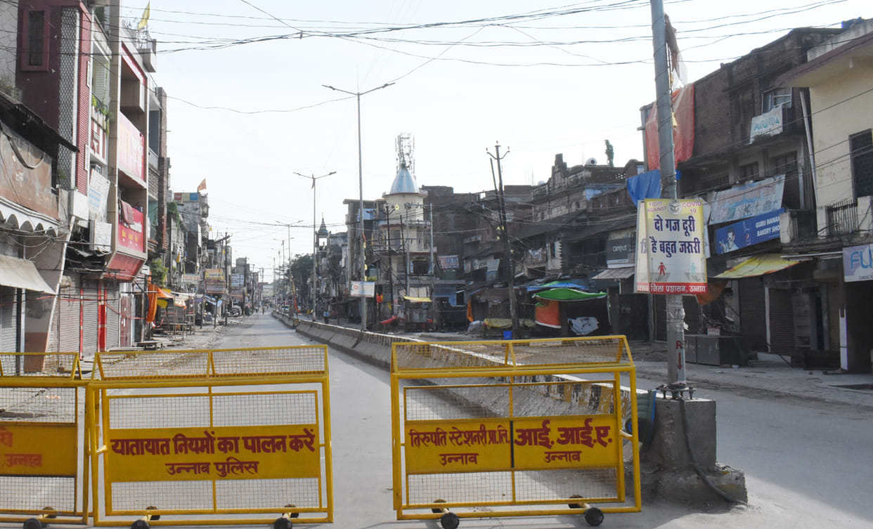Silence in markets on first day of detention