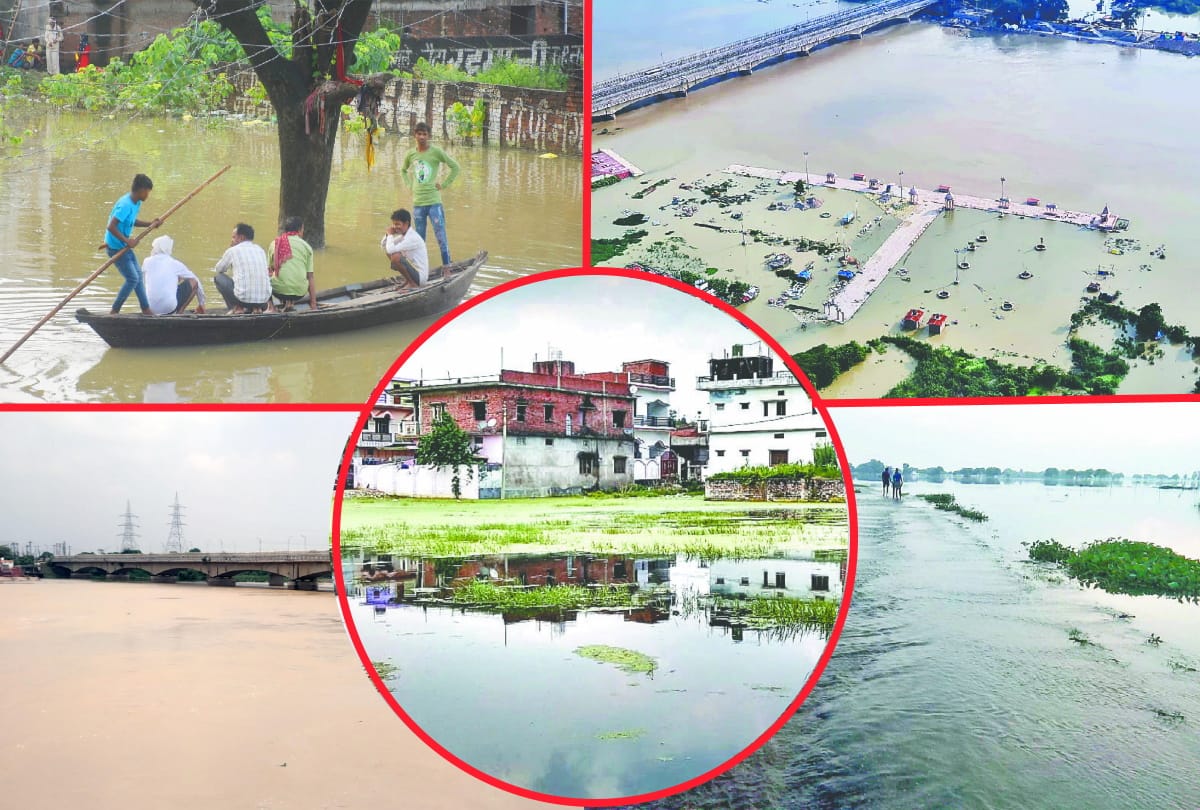 Gorakhpur Flood News: Rohin river breaks three years Flood record in gorakhpur
