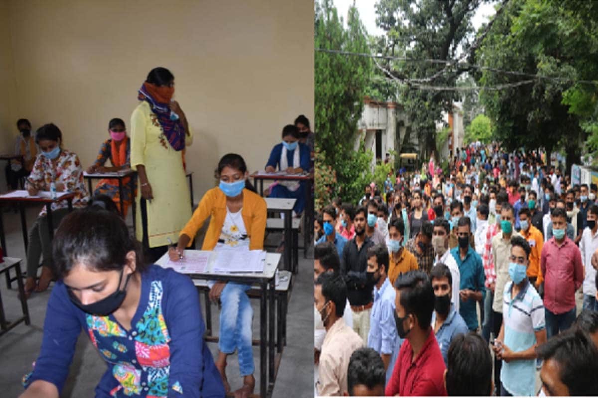 B.Ed Exam 2020: Candidates reached 44 centers in Meerut, no social distancing