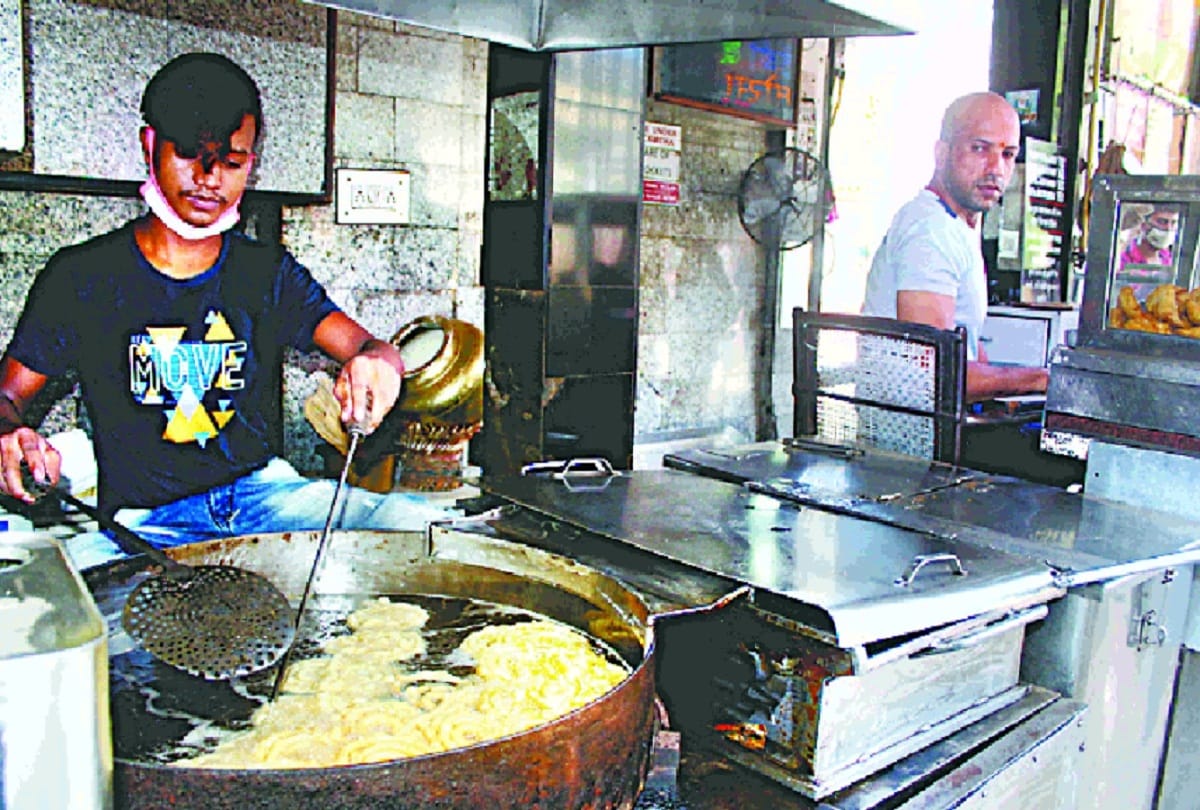 coronavirus in delhi For delicious dishes where nights used to be illuminated now silence in day