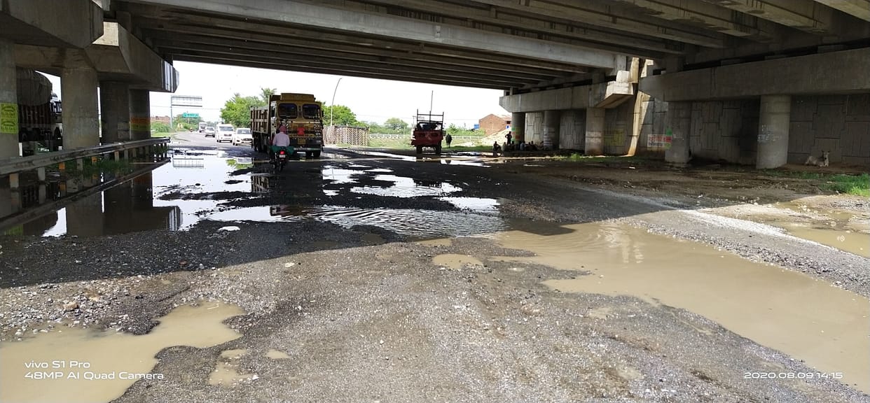 road,civic,etawah,etawah news