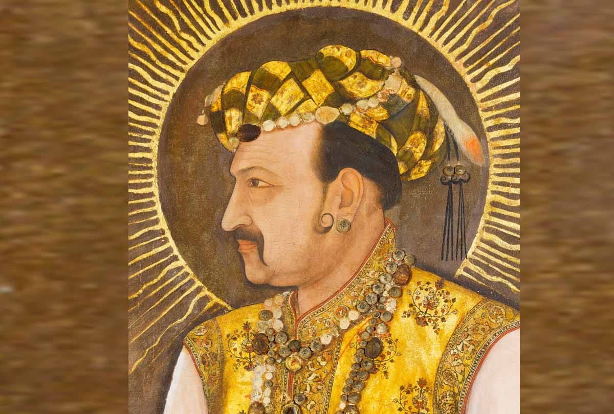 Jammu and Kashmir where Jahangir's intestines are buried, while rest of body is buried in Lahore pakistan