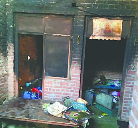 Fire set in driver's house after theft