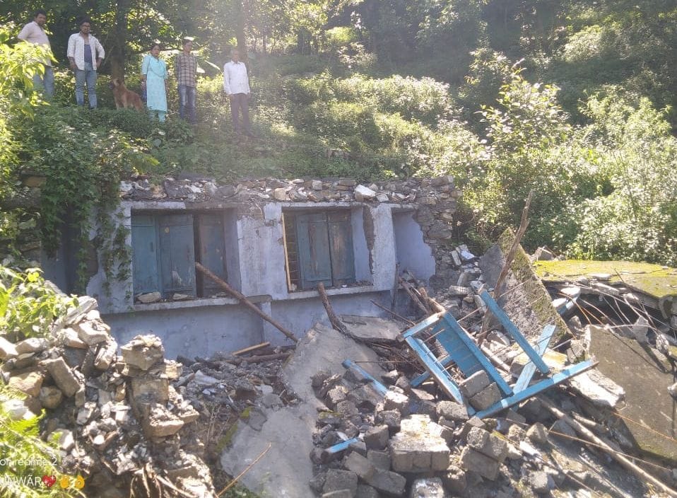 Two culverts washed away, eight houses in danger