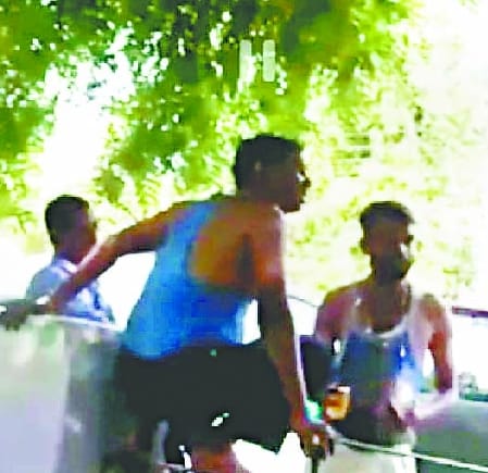 Female lawyer tweets video of alcoholics to police