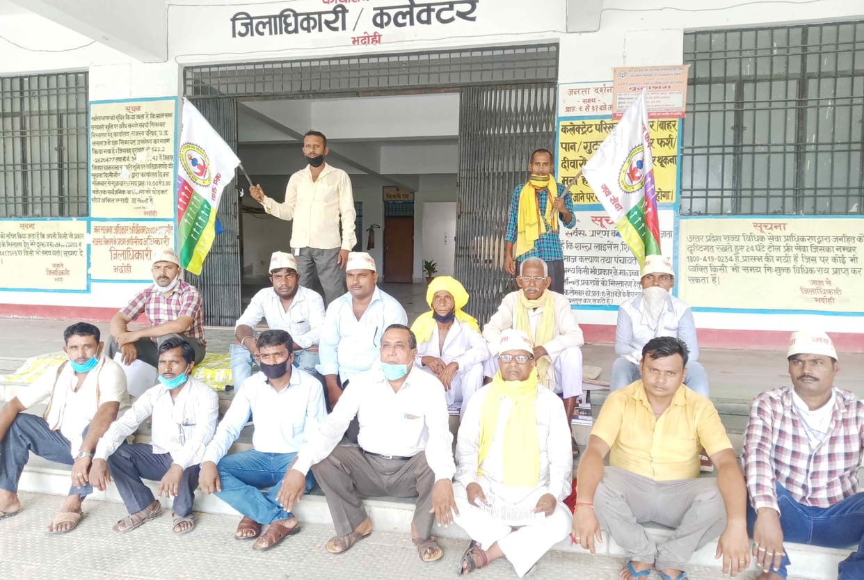 Gondwana community demonstrated against demands