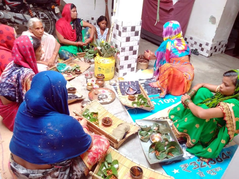 Worship for longevity of progeny at Harchahat