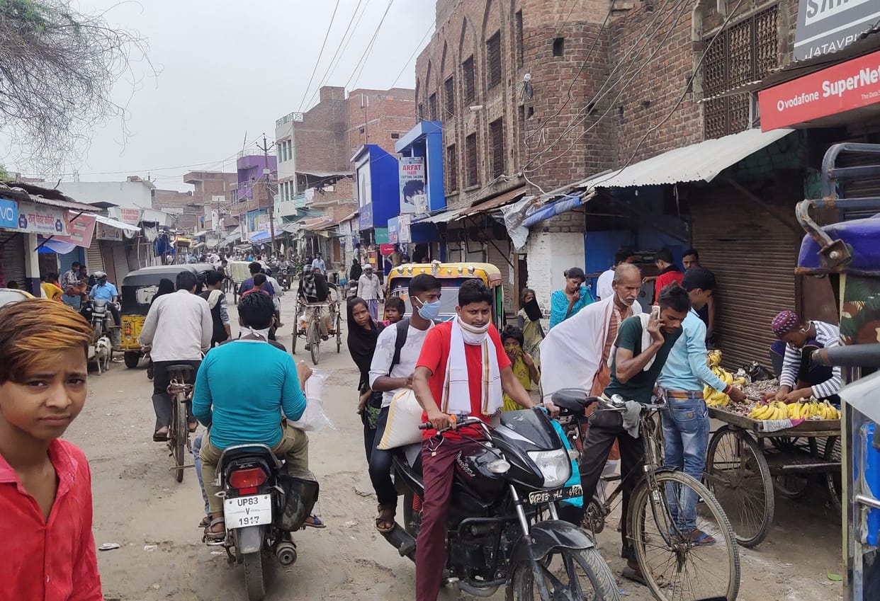 weekend, lockdown, market close, road, firozanbad
