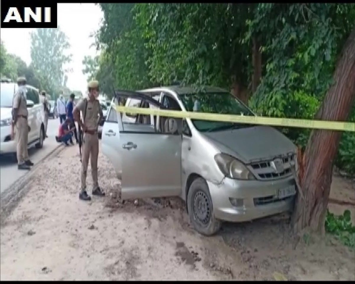Father questioned on police encounter in lucknow killed BJP MLA Krishnanand Rai murder accused miscreant hanuman pandey in mau