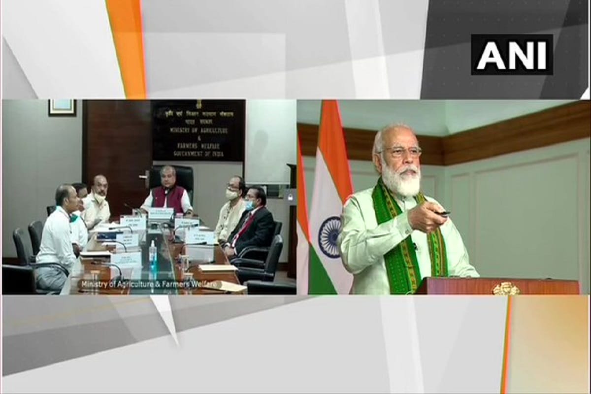 PM Narendra Modi Launches Financing Facility Of 1 Lakh Crore Under Agriculture Infrastructure Fund