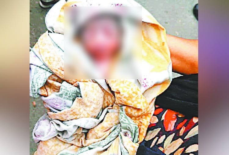 Newborn Baby found in plot in jalandhar died during treatment in Amritsar