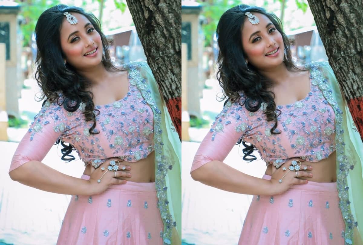 bhojpuri actress rani chatterjee bridal photoshoot in 18 kg lehenga