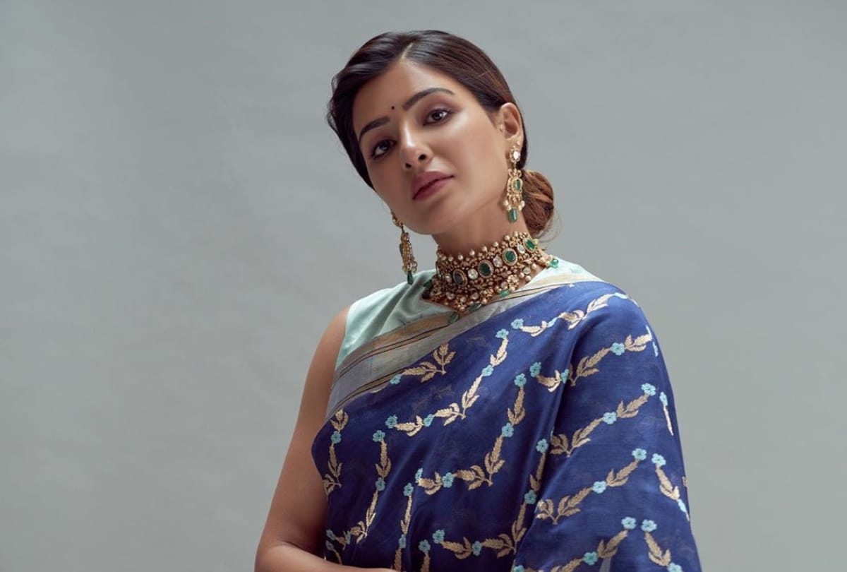 samantha ruth prabhu saree moment when she looks gorgeous