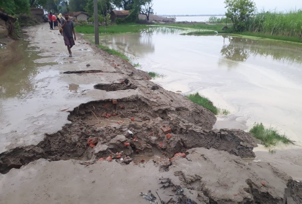 New ring dam swept away in light rain