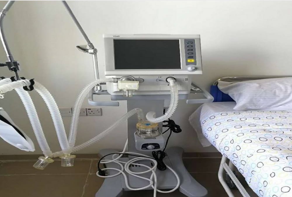 ventilators are not working in government hospitals in Lucknow.
