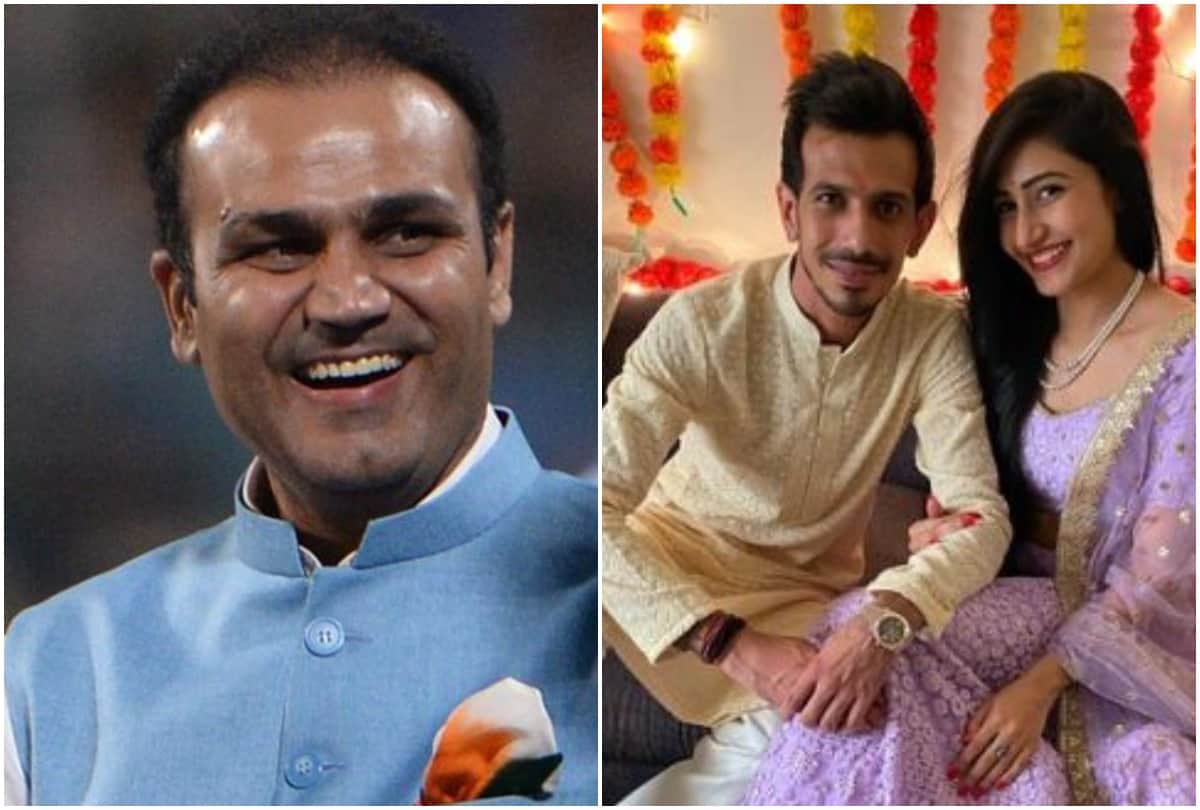 Virender Sehwag And Others Cricketers Wishes Yuzvendra Chahal And Dhanashree Verma On engagement