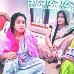 स्वर्ण व्यवसायी कृष्णा वर्मा की मौत की खबर सुनकर रोते बिलखते परिजन।