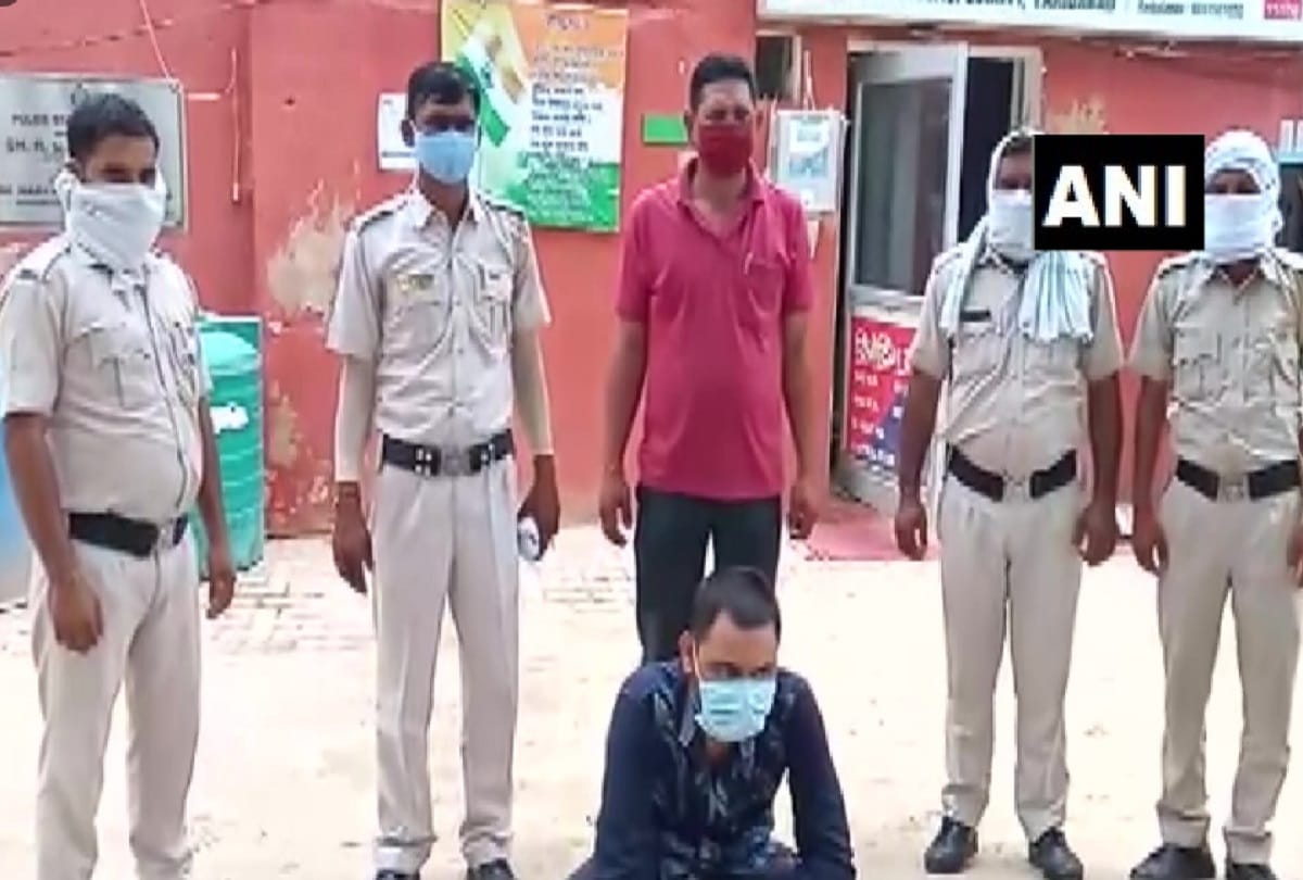 Police arrested a person for allegedly smuggling liquor