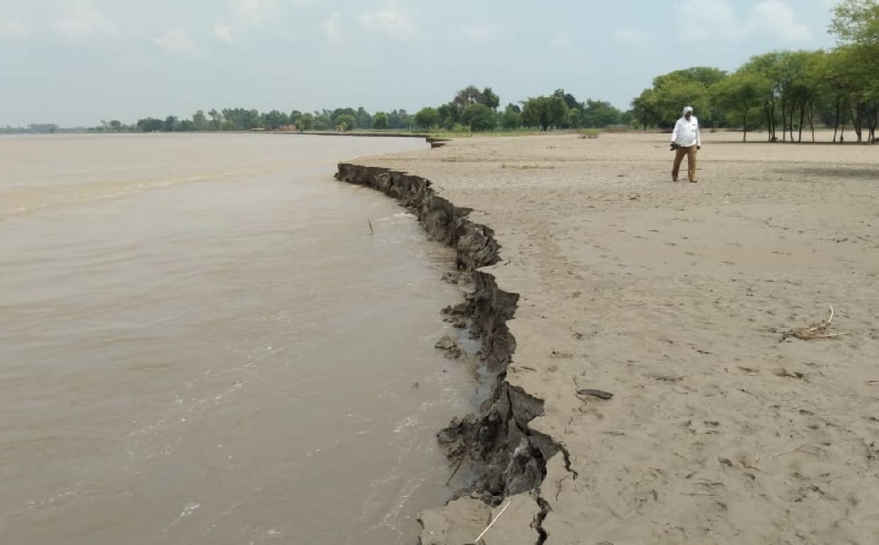 Six houses and 15 bigha fields included in Ghaghra