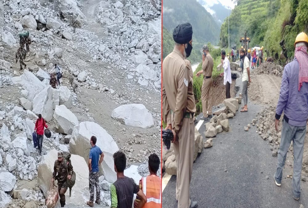 Uttarakhand Weather Latest update: Gangotri Highway Collapse, Badrinath Highway Blocked