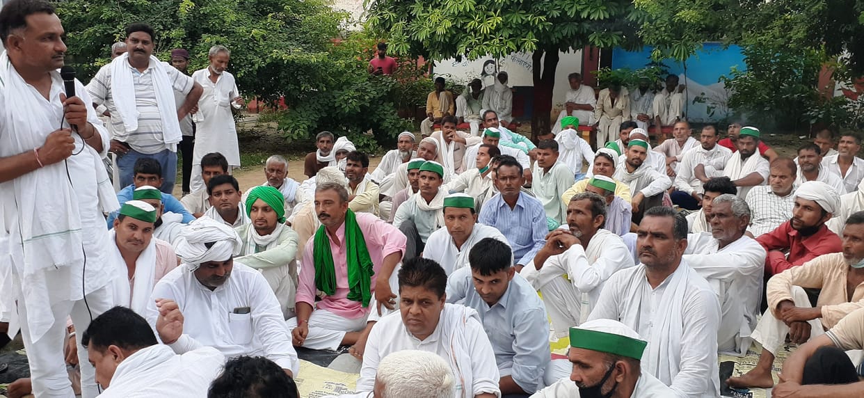 BKU ongoing indefinite strike in Kotwali