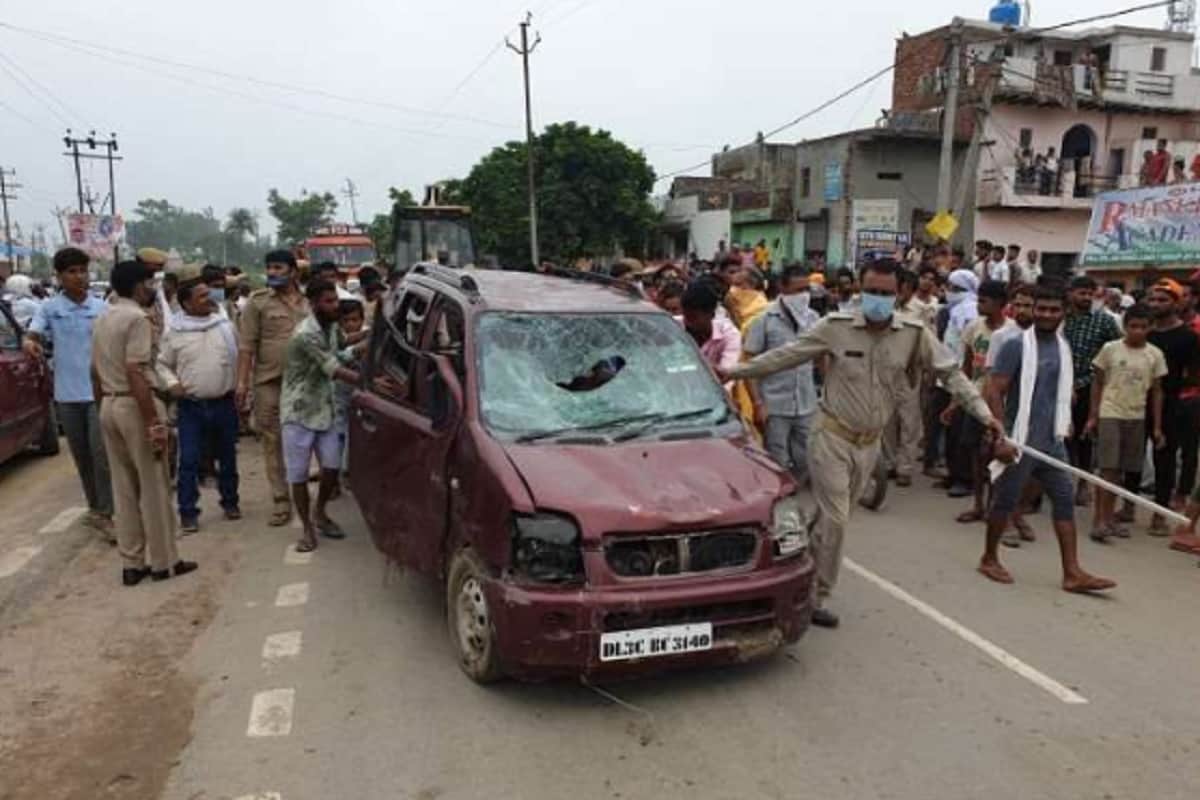 UP News: Peoples have protest against gokashi in a village at Baghpat district