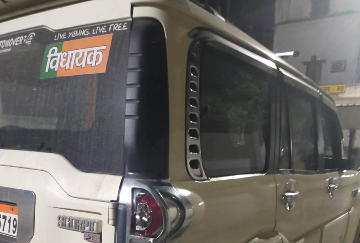 attack on BJP MLA Brijesh kumar Prajapati and gunner in PGI  in lucknow,
