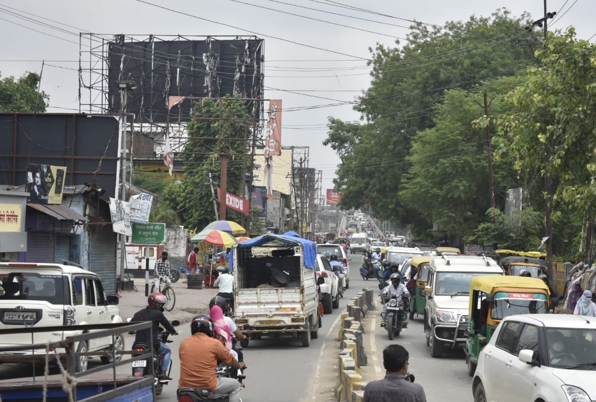 People irresponsible for corona in Gorakhpur after two days Lockdown