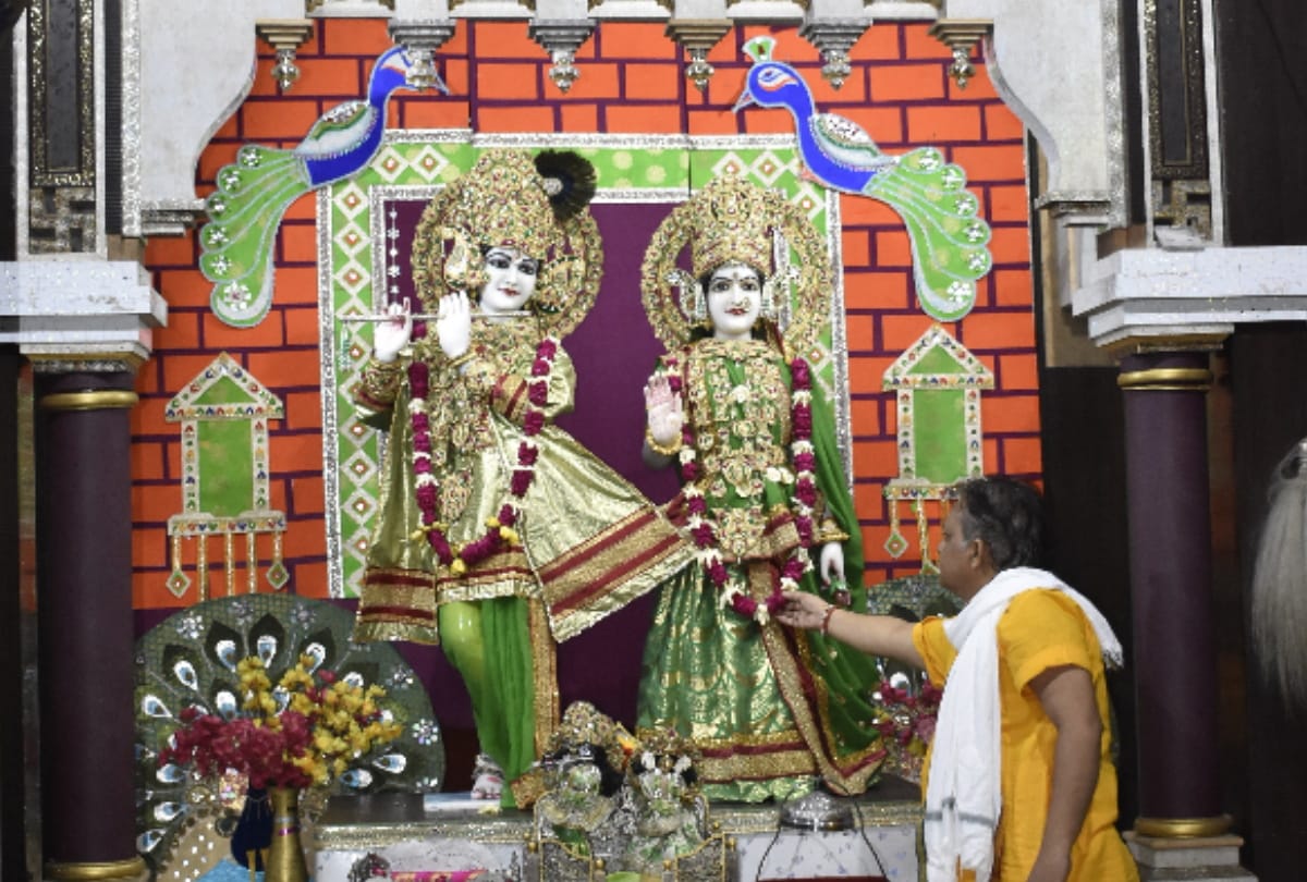 Janmashtami celebration and markets in moradabad