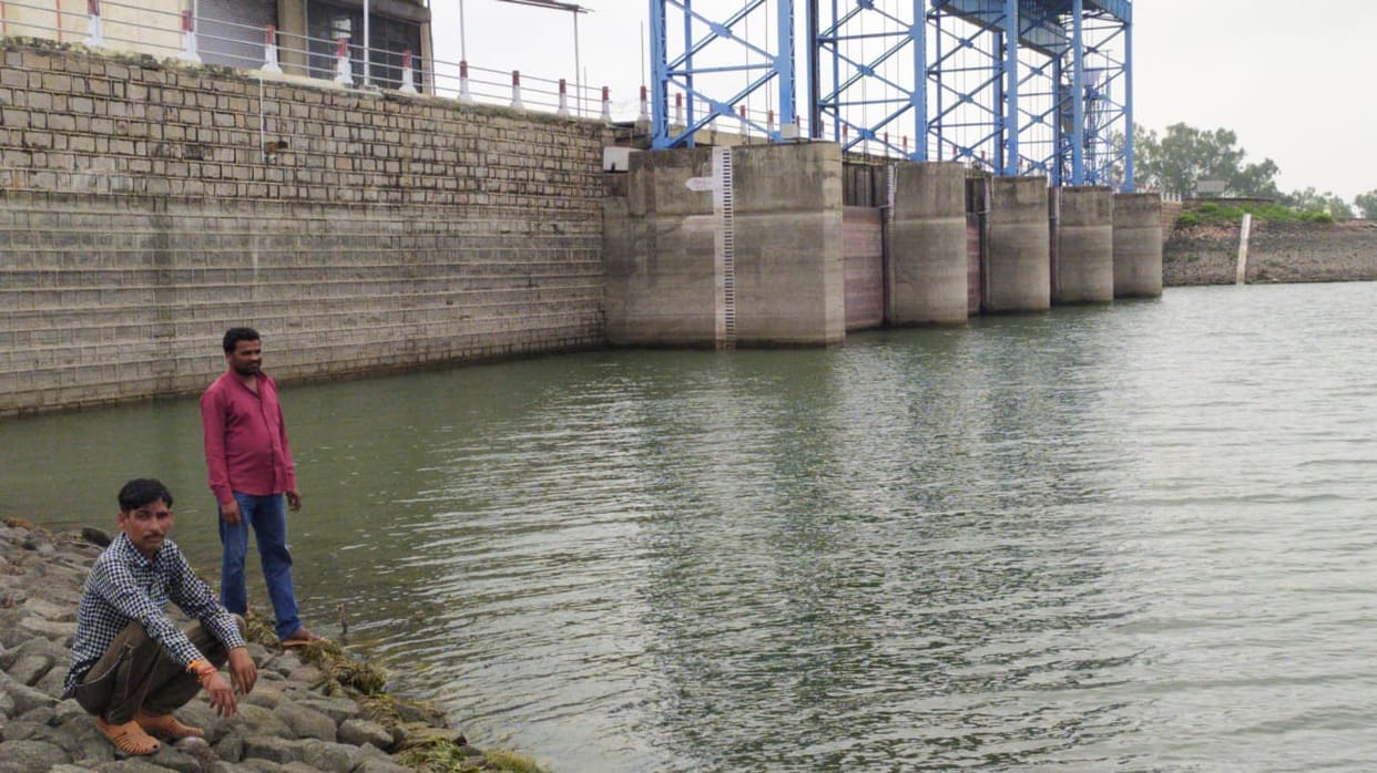 Farmer upset for Empty dam